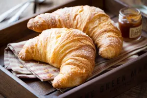 Croissants-jar-of-jam
